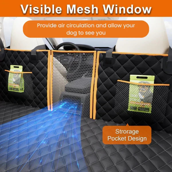 Hard Bottom Back Seat Extender + (FREE Dog Bed)