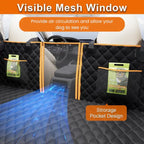 Hard Bottom Back Seat Extender + (FREE Dog Bed)