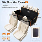 Hard Bottom Back Seat Extender + (FREE Dog Bed)