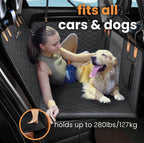Hard Bottom Back Seat Extender + (FREE Dog Bed)